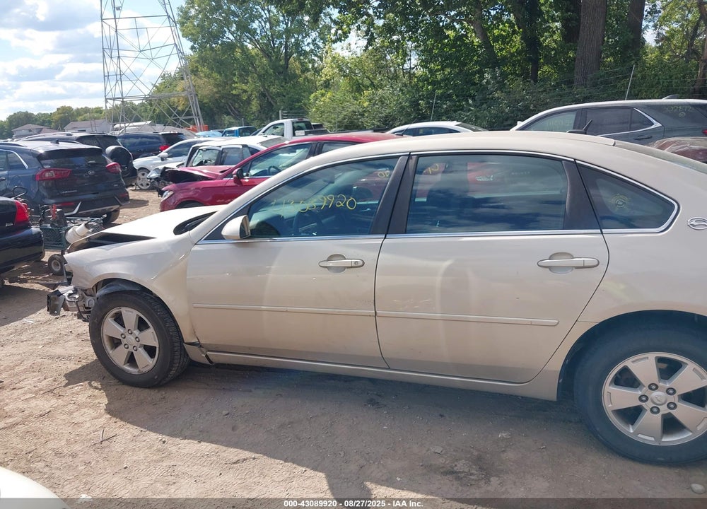 2008 CHEVROLET IMPALA VIN: 2G1WT58NX81369861