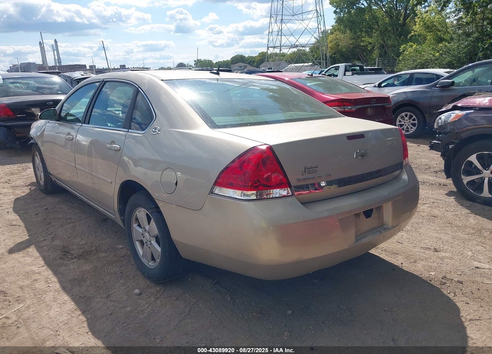 2008 CHEVROLET IMPALA VIN: 2G1WT58NX81369861