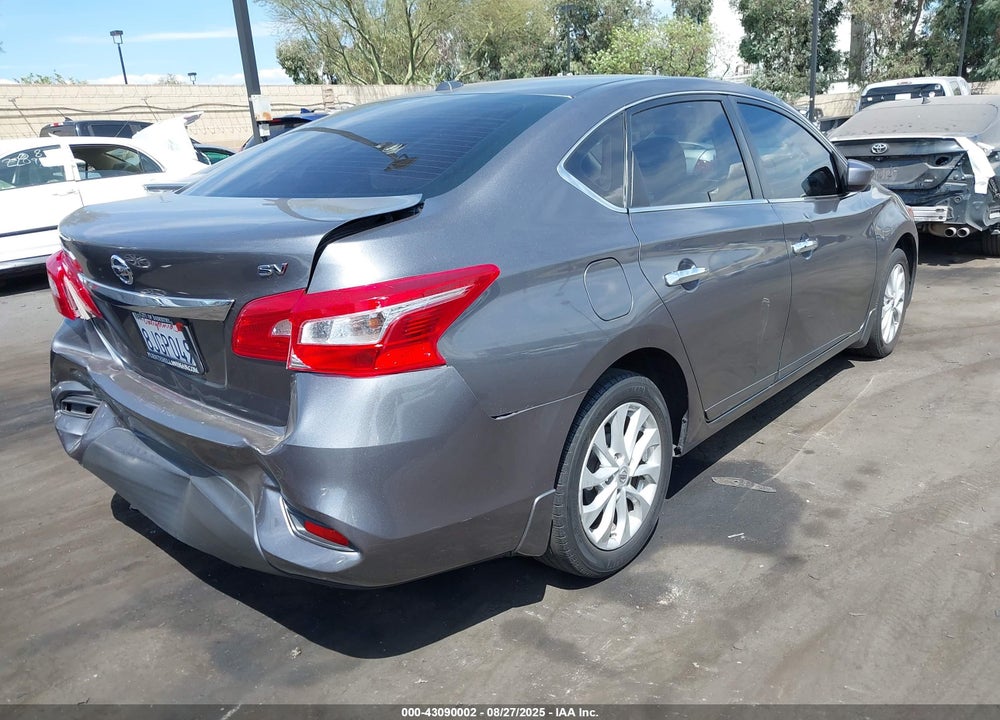 2019 NISSAN SENTRA SV VIN: 3N1AB7AP0KY320918
