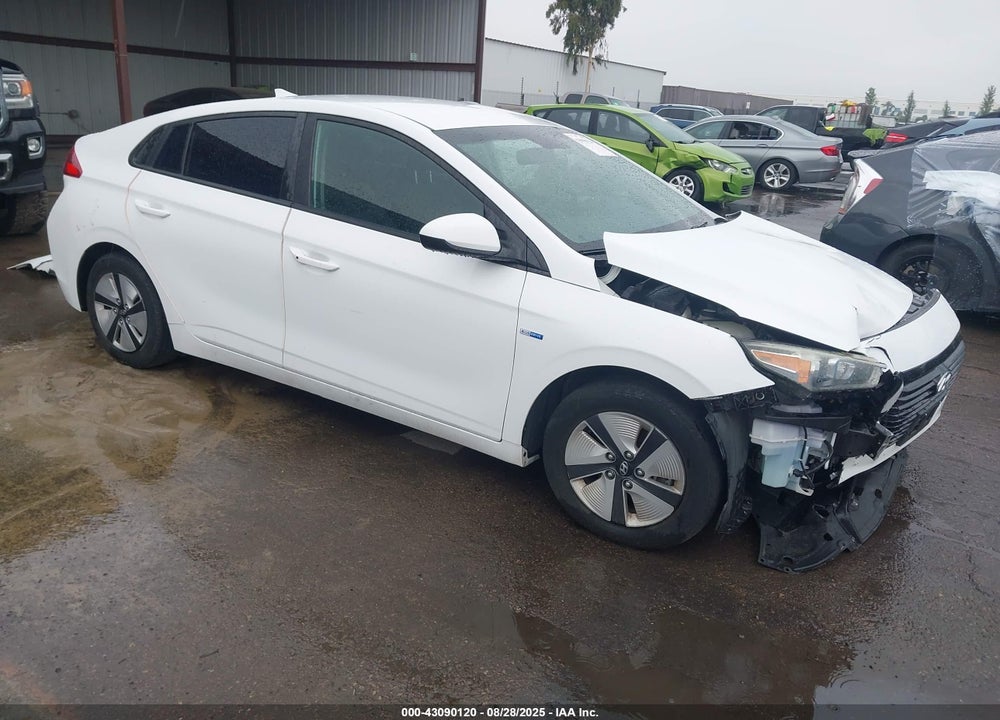 2019 HYUNDAI IONIQ HYBRID BLUE VIN: KMHC65LC1KU123117