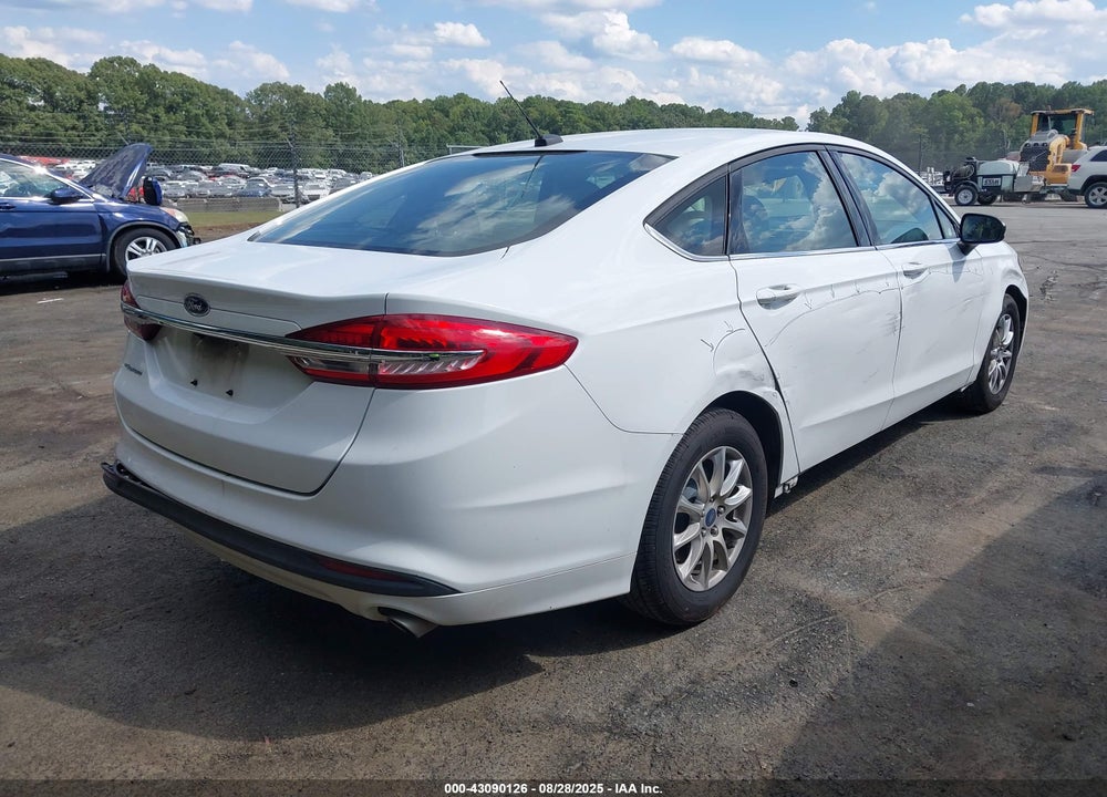 2018 FORD FUSION S VIN: 3FA6P0G76JR242985