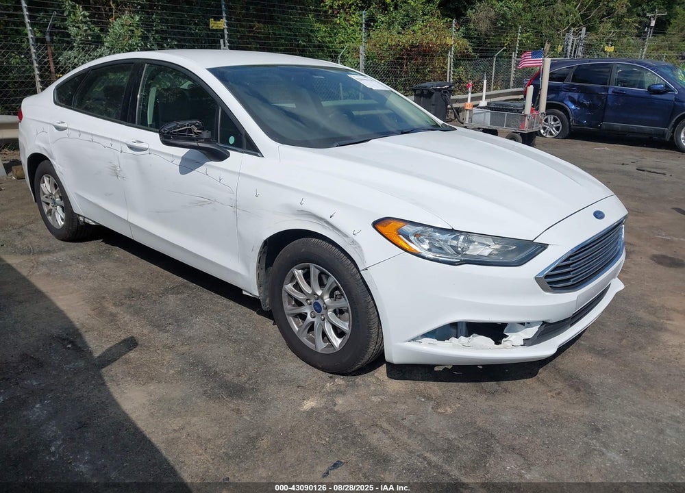 2018 FORD FUSION S VIN: 3FA6P0G76JR242985