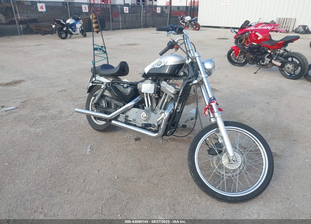 2003 HARLEY-DAVIDSON XL883 C ANNIVERSARY VIN: 1HD4CJM443K438359