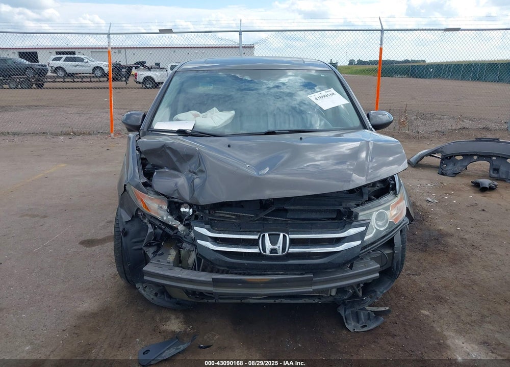2017 HONDA ODYSSEY EX-L VIN: 5FNRL5H68HB008834