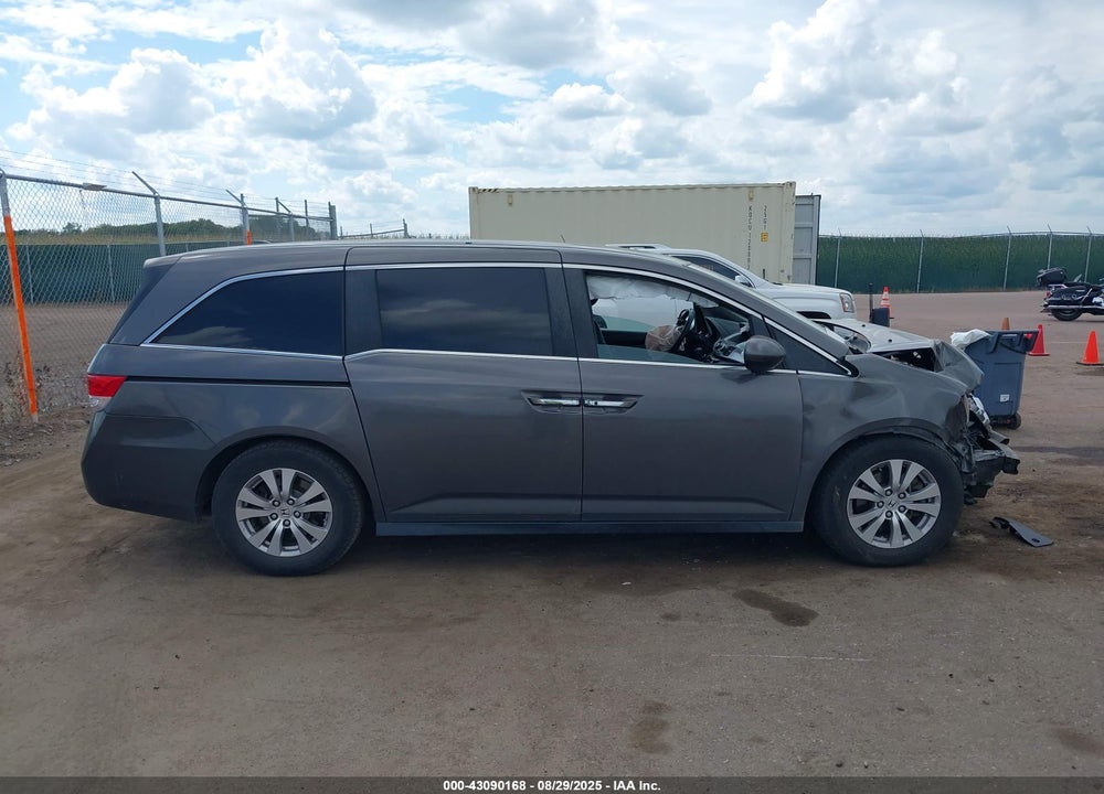 2017 HONDA ODYSSEY EX-L VIN: 5FNRL5H68HB008834