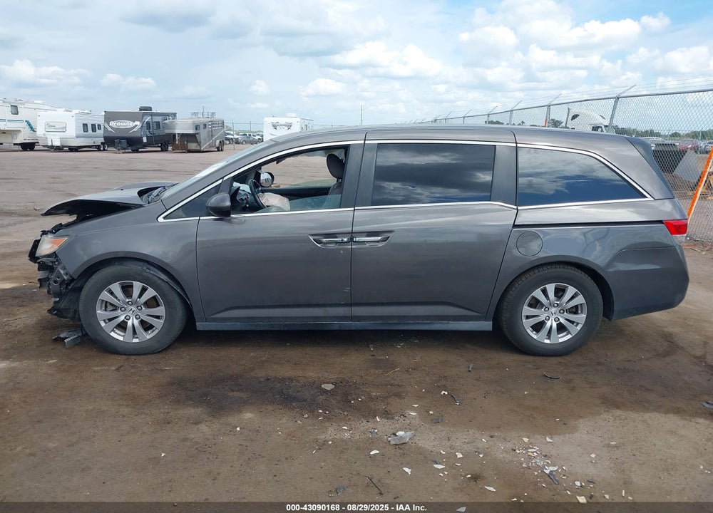 2017 HONDA ODYSSEY EX-L VIN: 5FNRL5H68HB008834