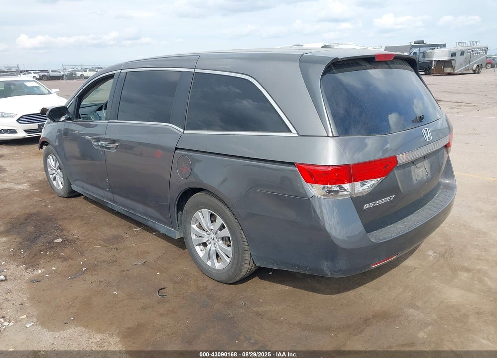 2017 HONDA ODYSSEY EX-L VIN: 5FNRL5H68HB008834