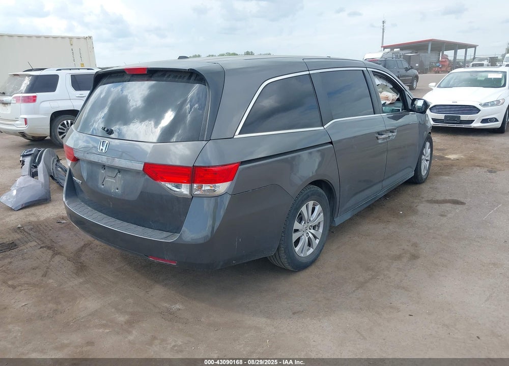 2017 HONDA ODYSSEY EX-L VIN: 5FNRL5H68HB008834