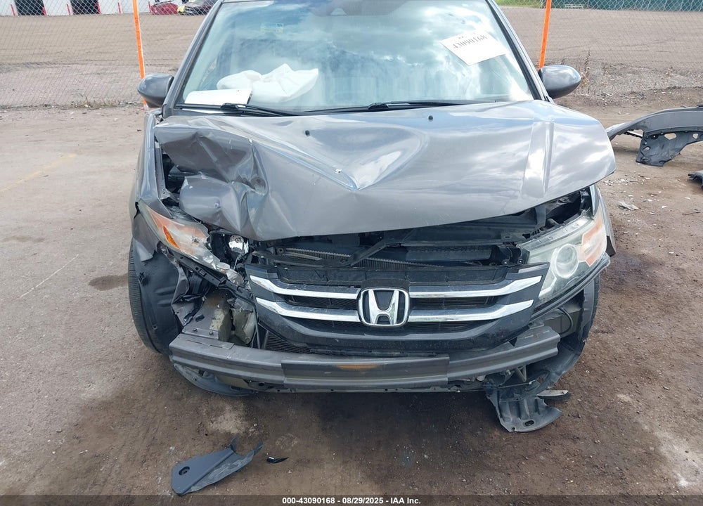 2017 HONDA ODYSSEY EX-L VIN: 5FNRL5H68HB008834