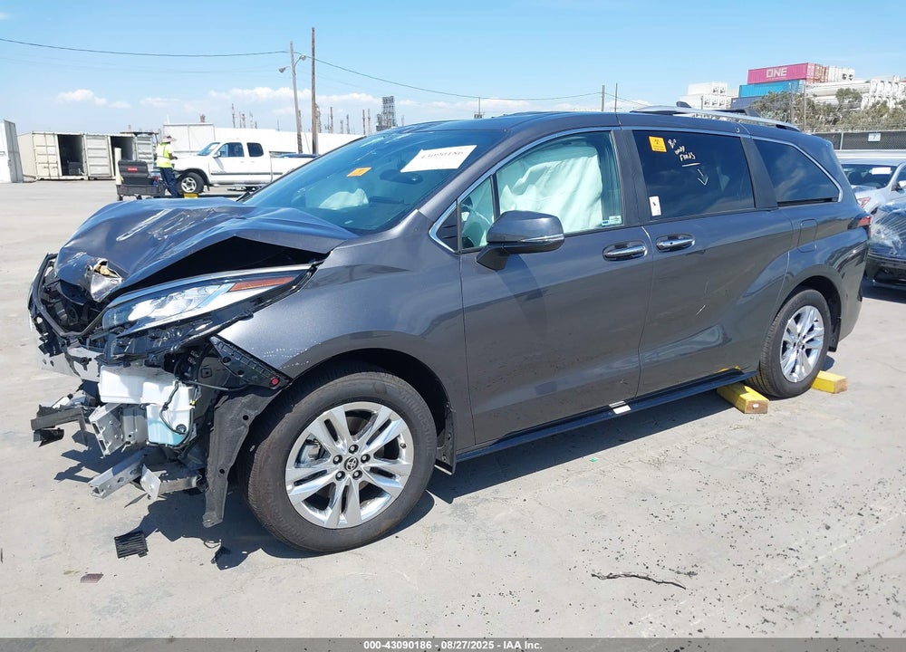 2025 TOYOTA SIENNA LIMITED VIN: 5TDZRKECXSS241091