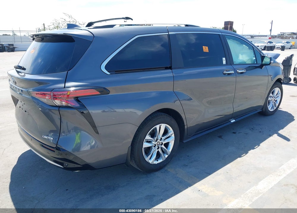 2025 TOYOTA SIENNA LIMITED VIN: 5TDZRKECXSS241091