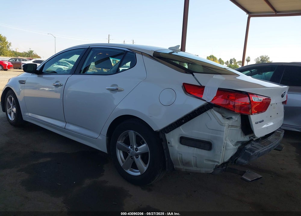 2015 KIA OPTIMA VIN: KNAGM4A70F5663258