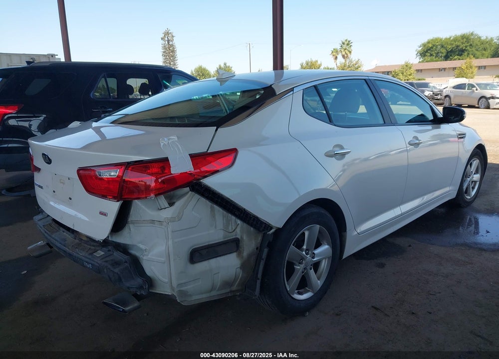 2015 KIA OPTIMA VIN: KNAGM4A70F5663258
