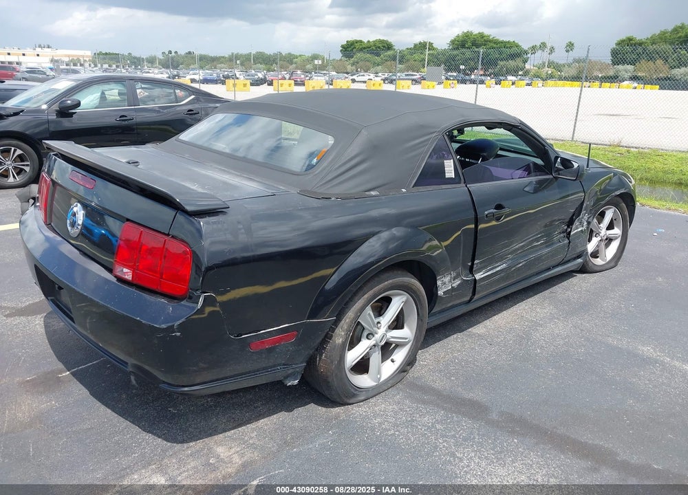 2008 FORD MUSTANG GT DELUXE/GT PREMIUM VIN: 1ZVHT85H185127553