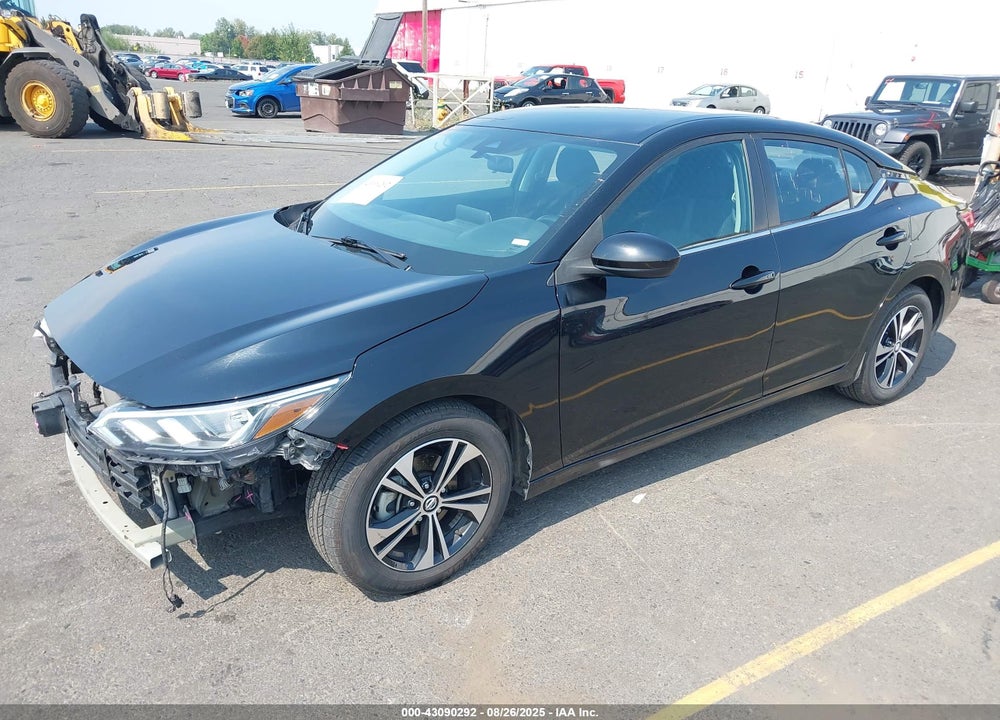 2021 NISSAN SENTRA VIN: 3N1AB8CV5MY298175