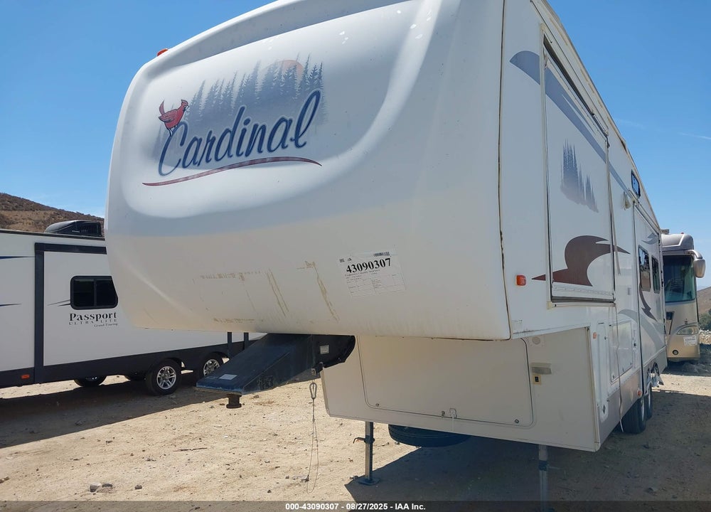 2005 CARDINAL TRAILER VIN: 4X4FCAE246G087333