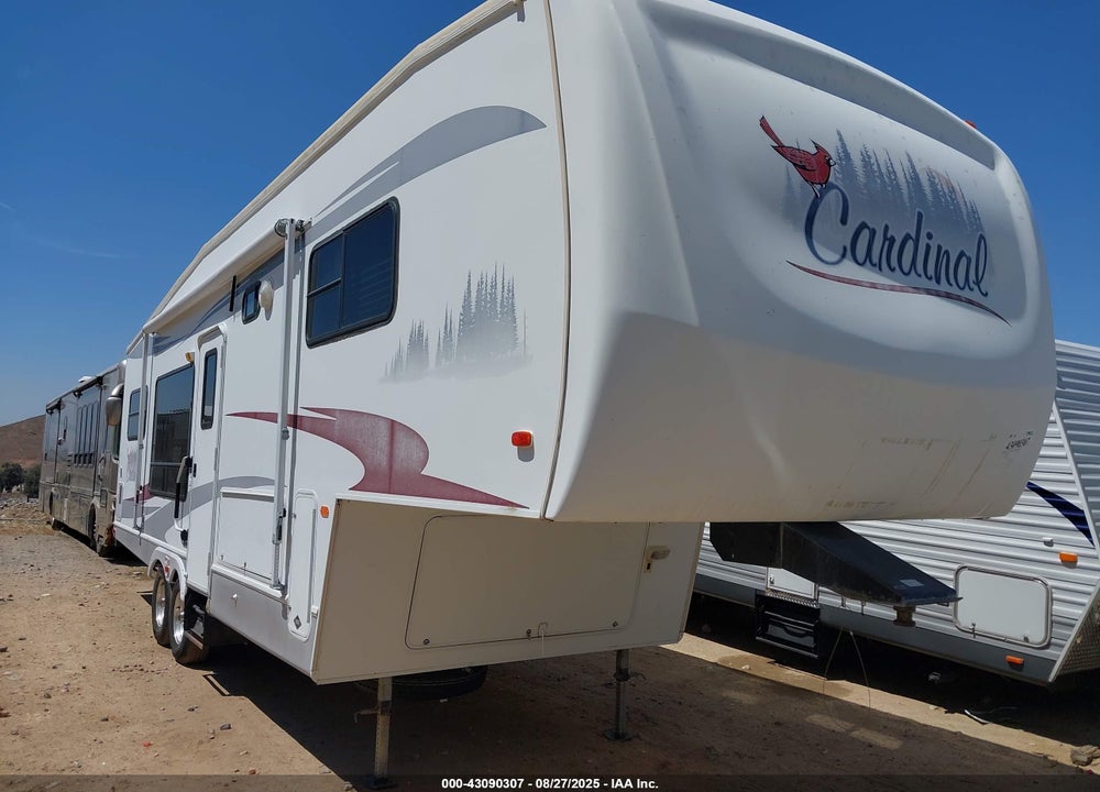 2005 CARDINAL TRAILER VIN: 4X4FCAE246G087333