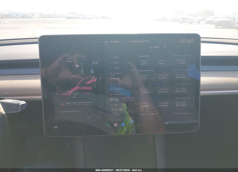 2021 TESLA MODEL 3 VIN: 5YJ3E1EAXMF870304