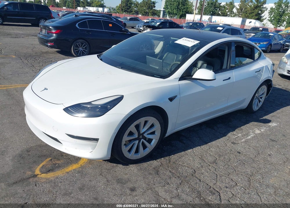 2021 TESLA MODEL 3 VIN: 5YJ3E1EAXMF870304