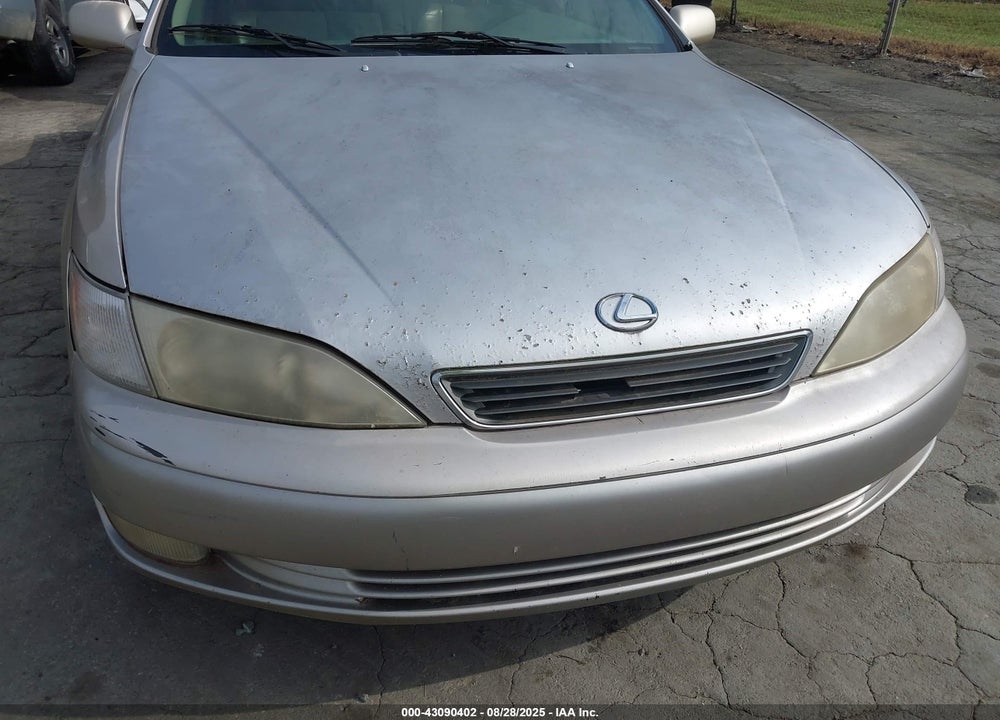 1999 LEXUS ES 300 VIN: JT8BF28G6X5066942