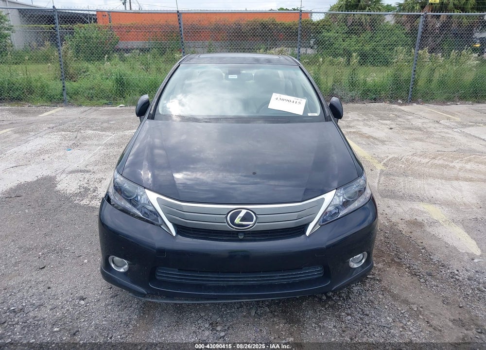 2011 LEXUS HS 250H VIN: JTHBB1BA8B2047281