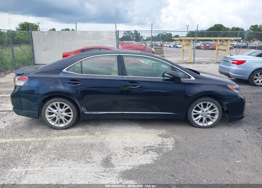 2011 LEXUS HS 250H VIN: JTHBB1BA8B2047281