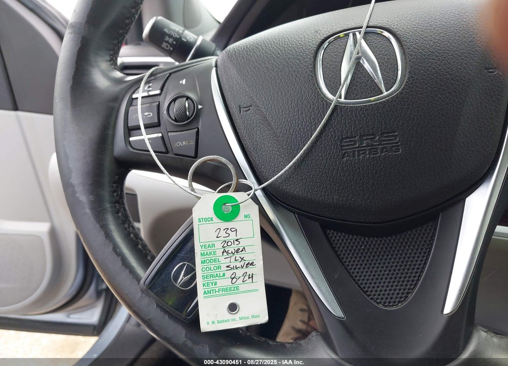 2015 ACURA TLX VIN: 19UUB2F32FA004645