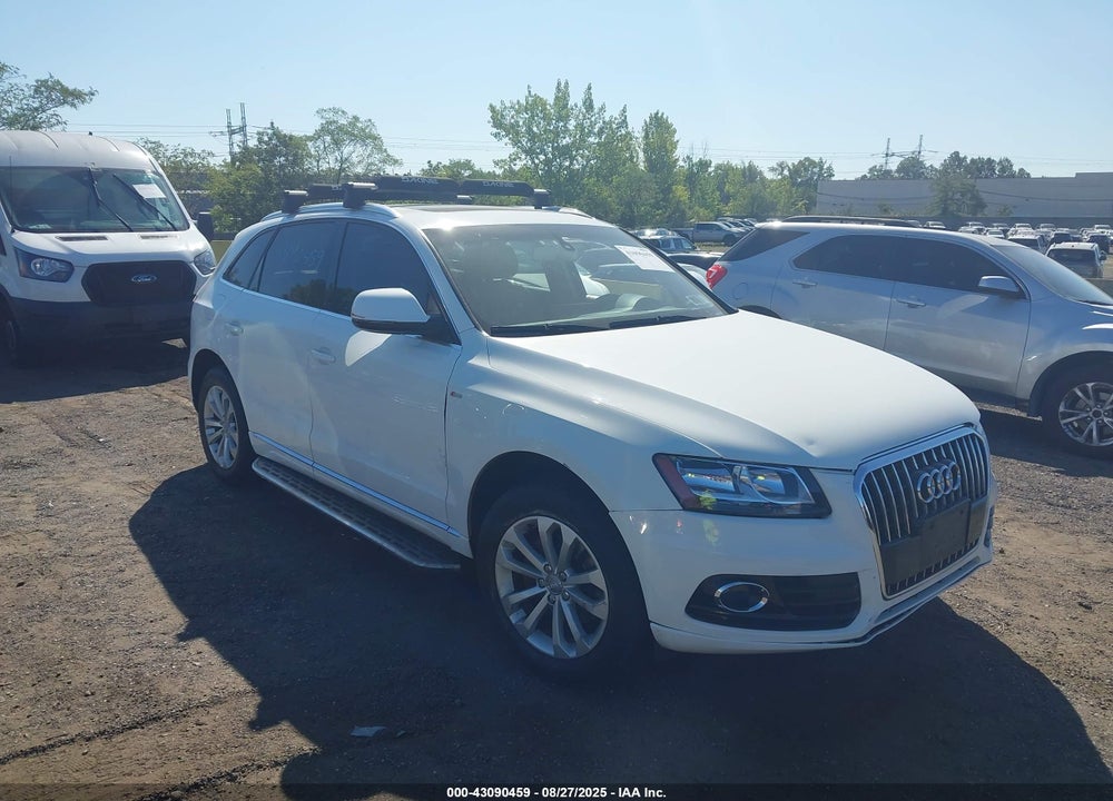 2013 AUDI Q5 2.0T PREMIUM VIN: WA1CFAFP8DA031044