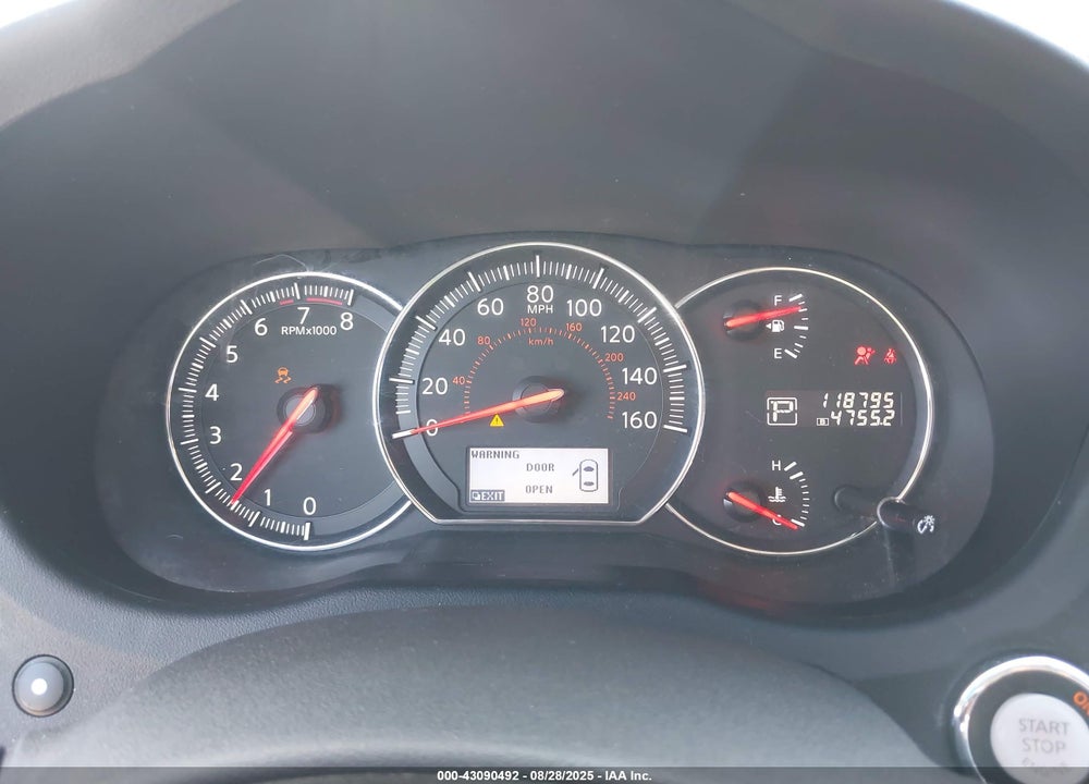 2014 NISSAN MAXIMA VIN: 1N4AA5AP1EC442727