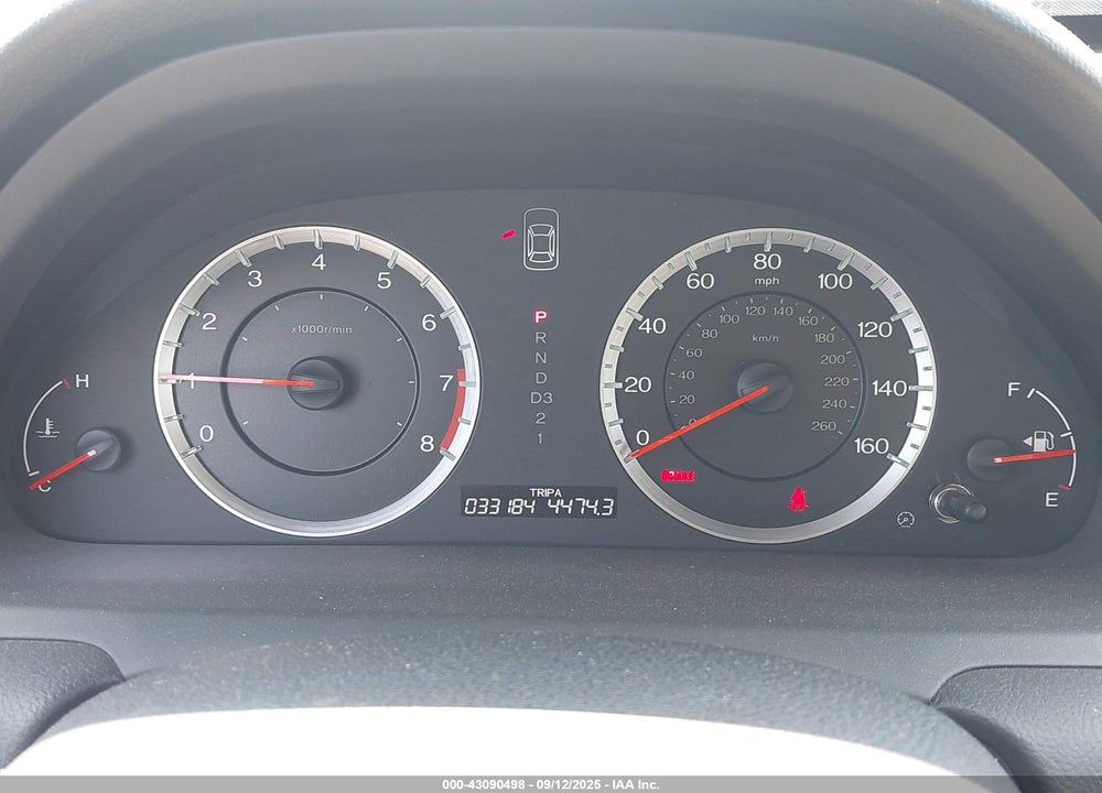2012 HONDA ACCORD VIN: 1HGCP3F87CA024898