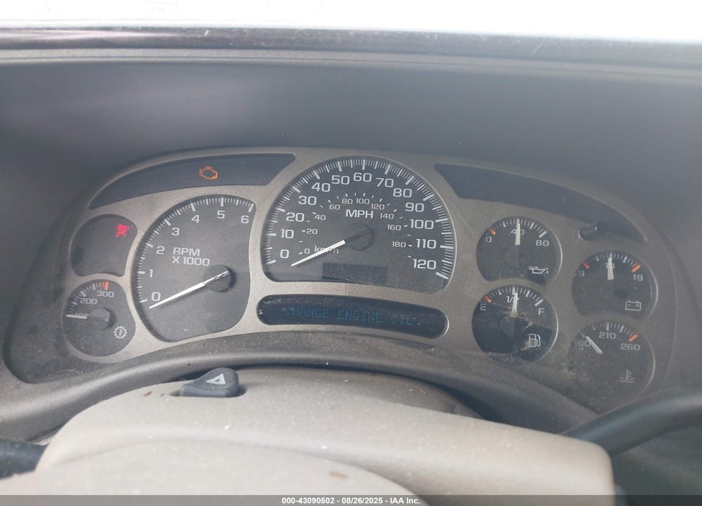 2005 GMC SIERRA 1500 DENALI VIN: 2GTEK63N451199284