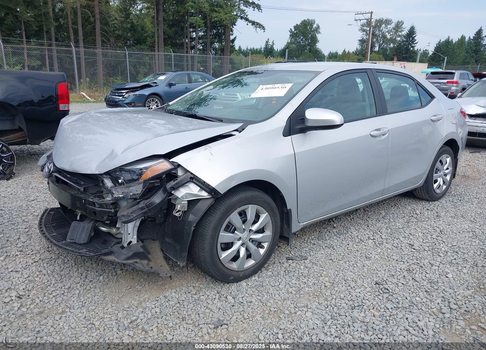 2016 TOYOTA COROLLA VIN: 2T1BURHE0GC632465