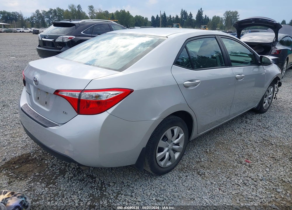 2016 TOYOTA COROLLA VIN: 2T1BURHE0GC632465