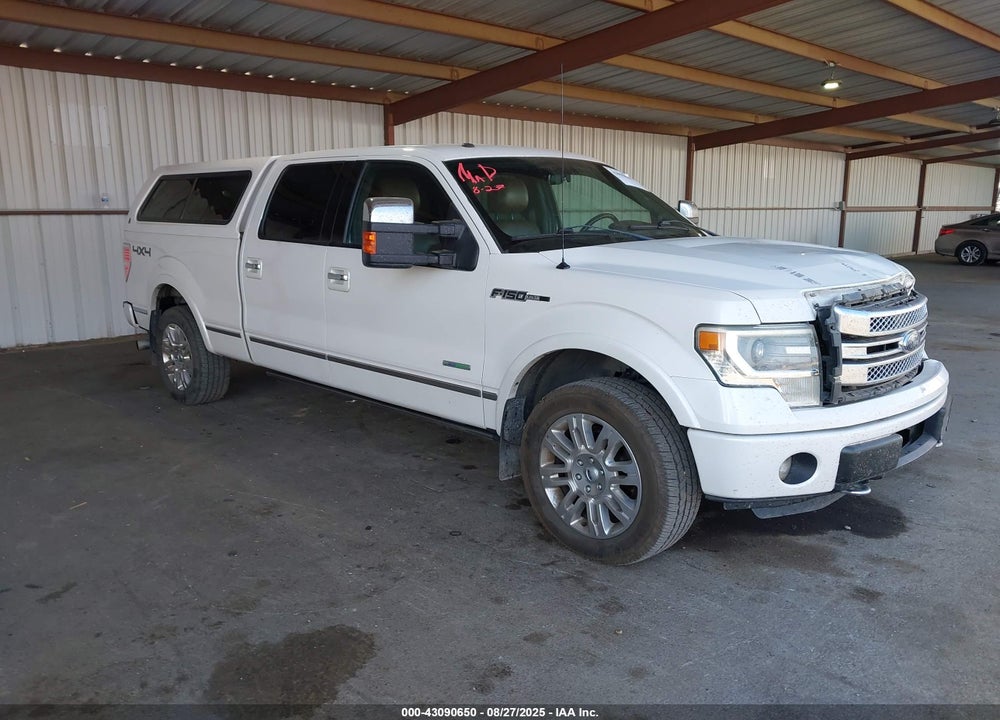 2013 FORD F-150 PLATINUM VIN: 1FTFW1ET7DFA38958