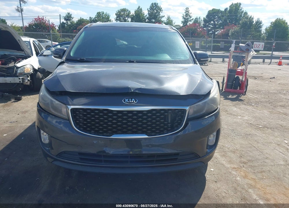 2016 KIA SEDONA VIN: KNDMC5C12G6158194