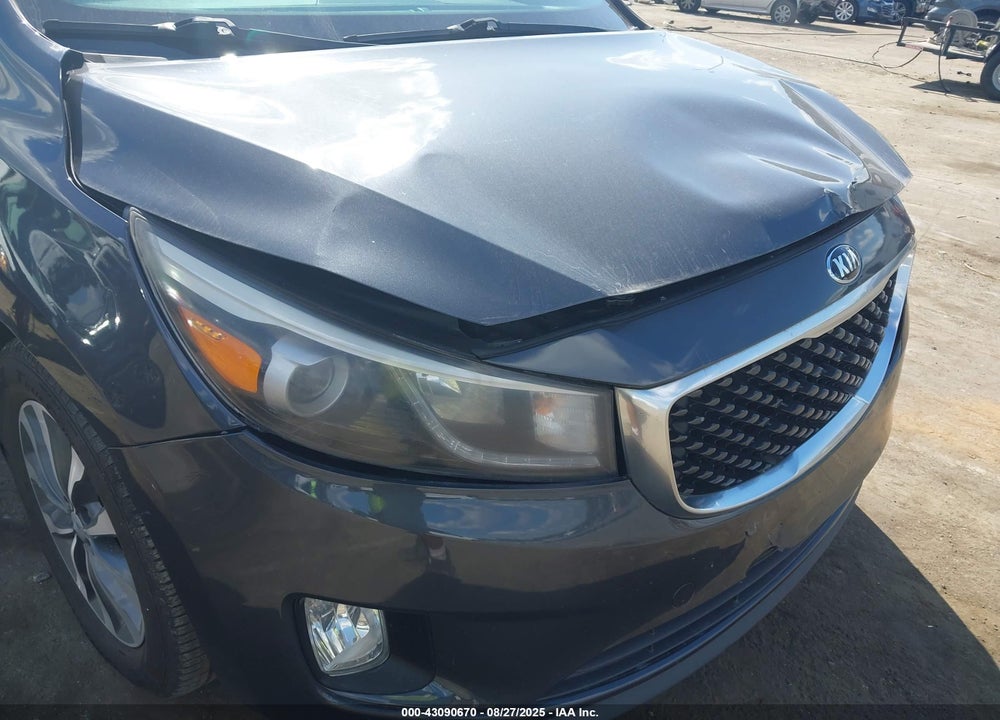 2016 KIA SEDONA VIN: KNDMC5C12G6158194