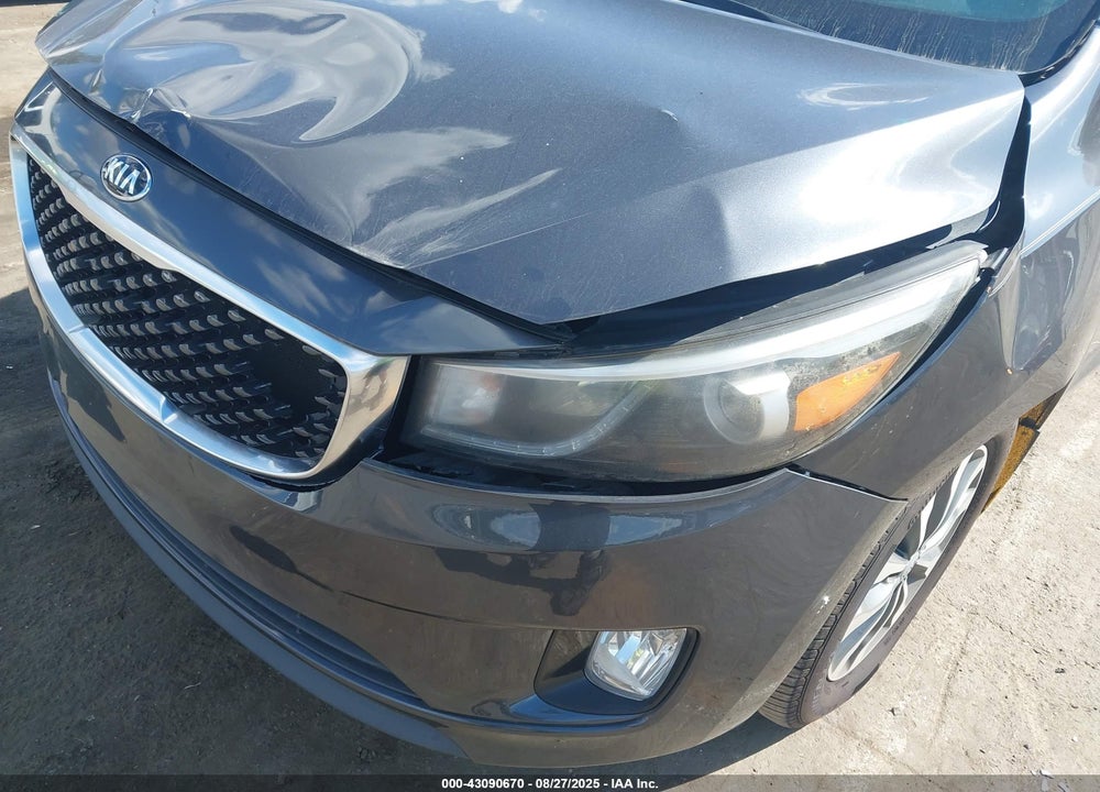 2016 KIA SEDONA VIN: KNDMC5C12G6158194