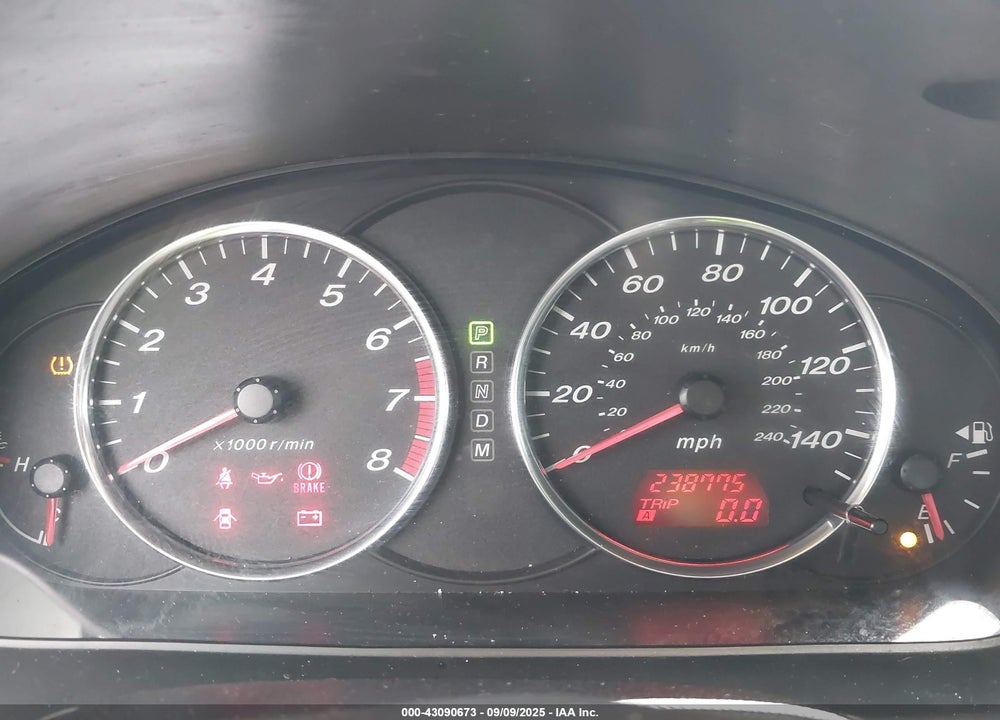 2008 MAZDA 6 I SPORT VE VIN: 1YVHP80C685M24878