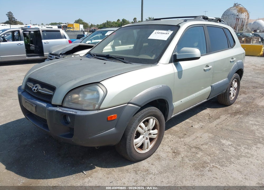 2008 HYUNDAI TUCSON LIMITED V6/SE VIN: KM8JN12D98U903579
