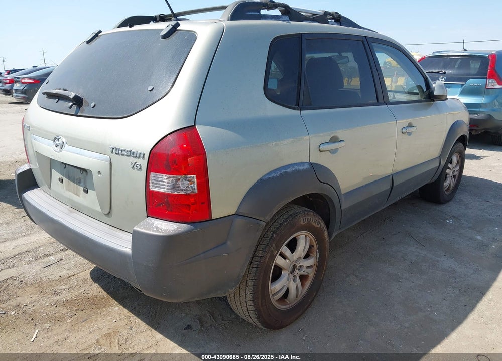 2008 HYUNDAI TUCSON LIMITED V6/SE VIN: KM8JN12D98U903579