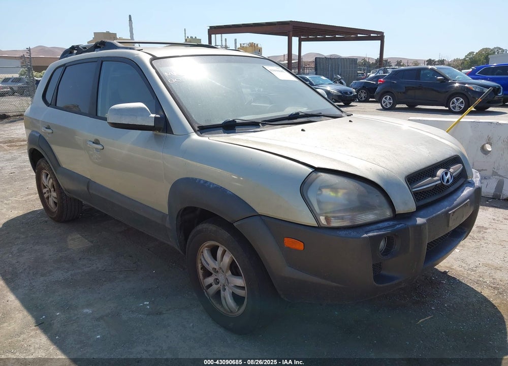 2008 HYUNDAI TUCSON LIMITED V6/SE VIN: KM8JN12D98U903579