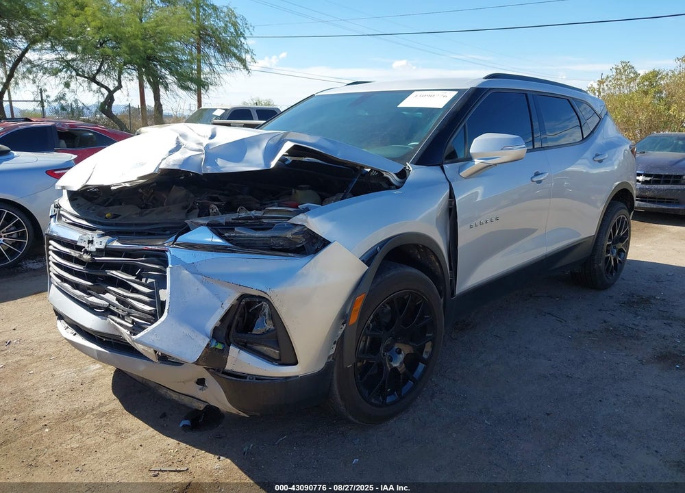 2019 CHEVROLET BLAZER VIN: 3GNKBBRA8KS700989
