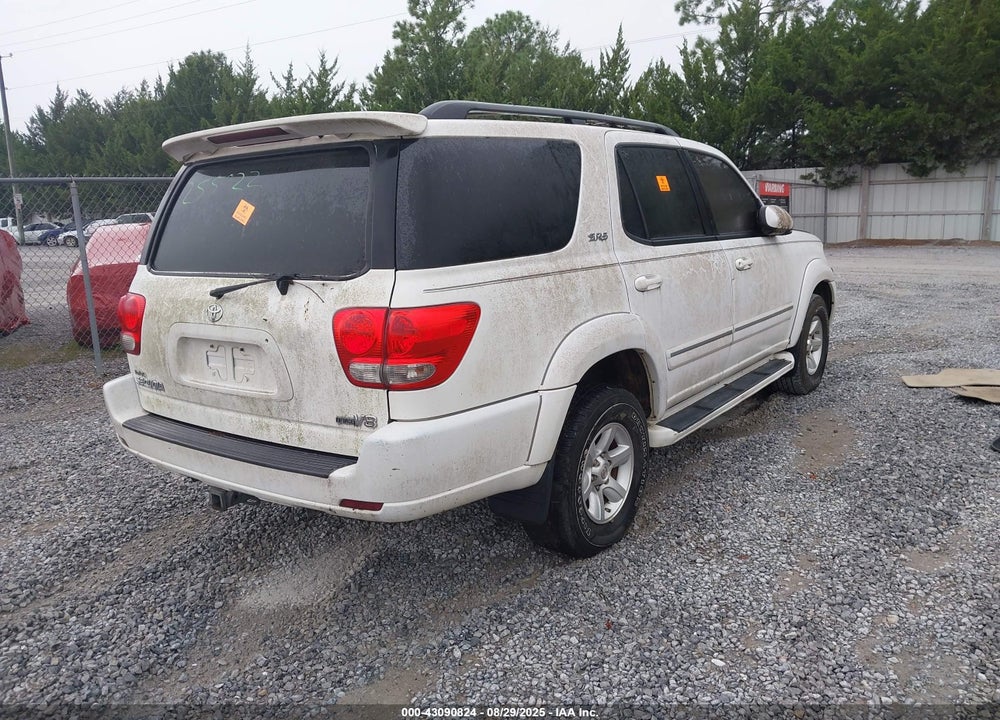 2005 TOYOTA SEQUOIA SR5 V8 VIN: 5TDZT34A45S255922