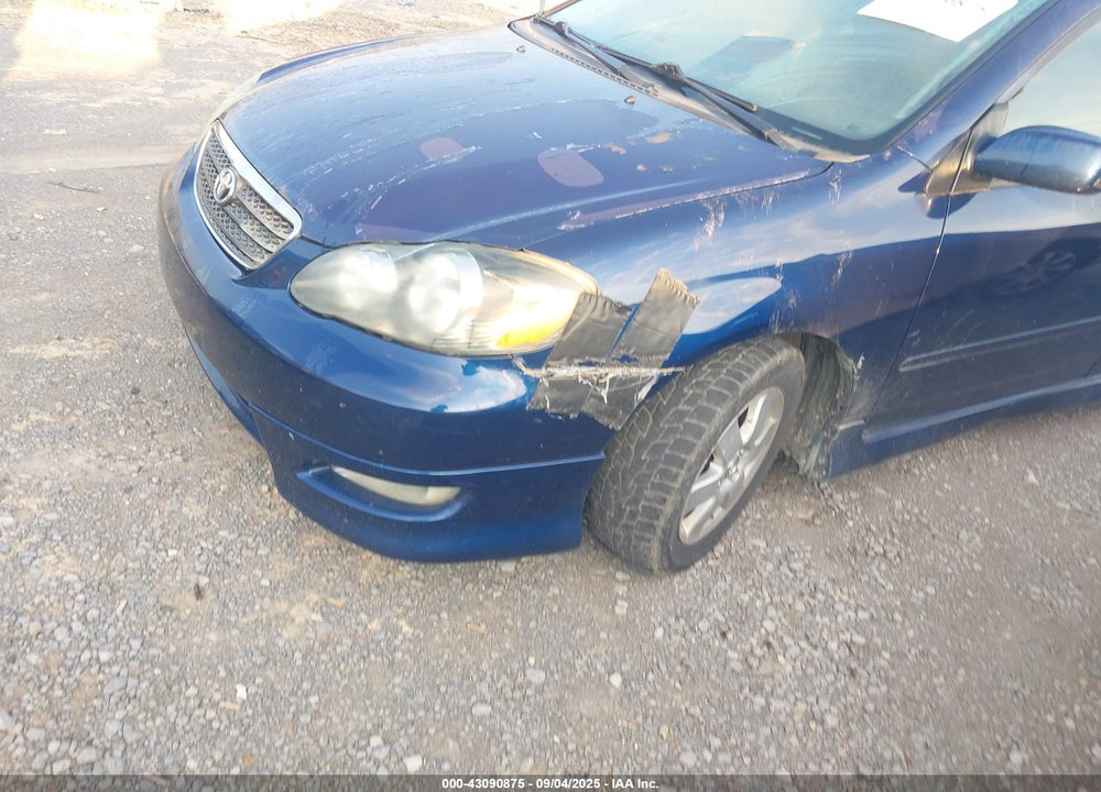 2005 TOYOTA COROLLA S VIN: 1NXBR30E55Z400417