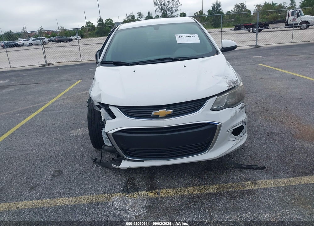 2018 CHEVROLET SONIC VIN: 1G1JF5SB3J4106945