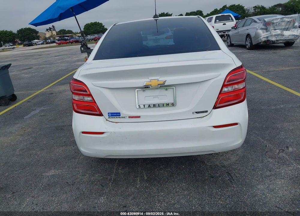 2018 CHEVROLET SONIC VIN: 1G1JF5SB3J4106945