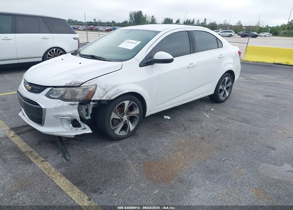 2018 CHEVROLET SONIC VIN: 1G1JF5SB3J4106945