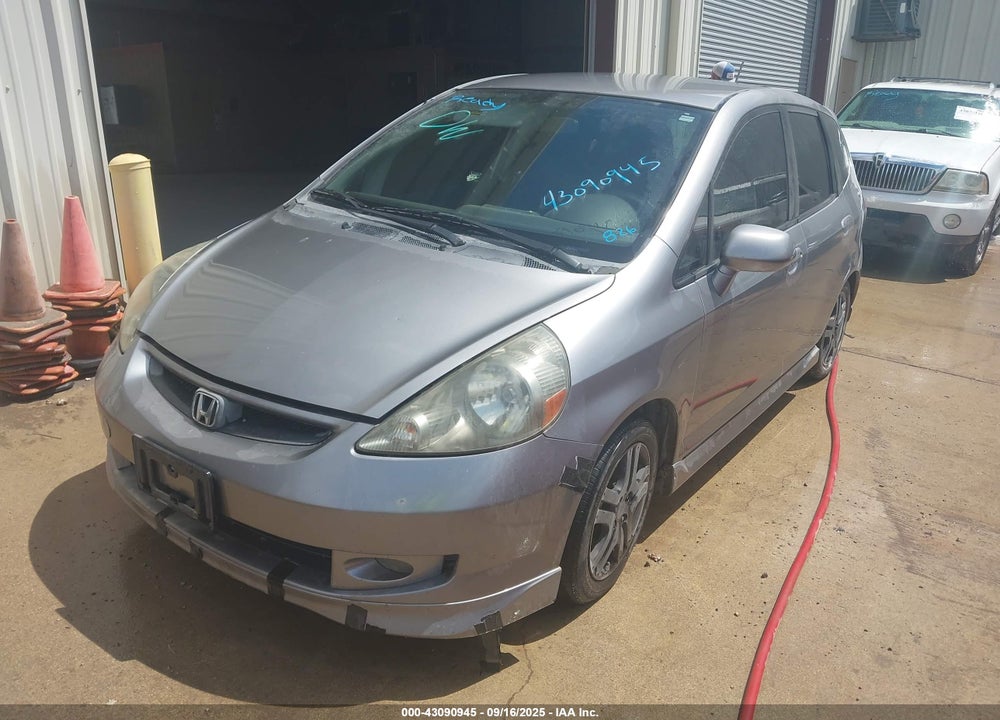 2008 HONDA FIT VIN: JHMGD37678S009629
