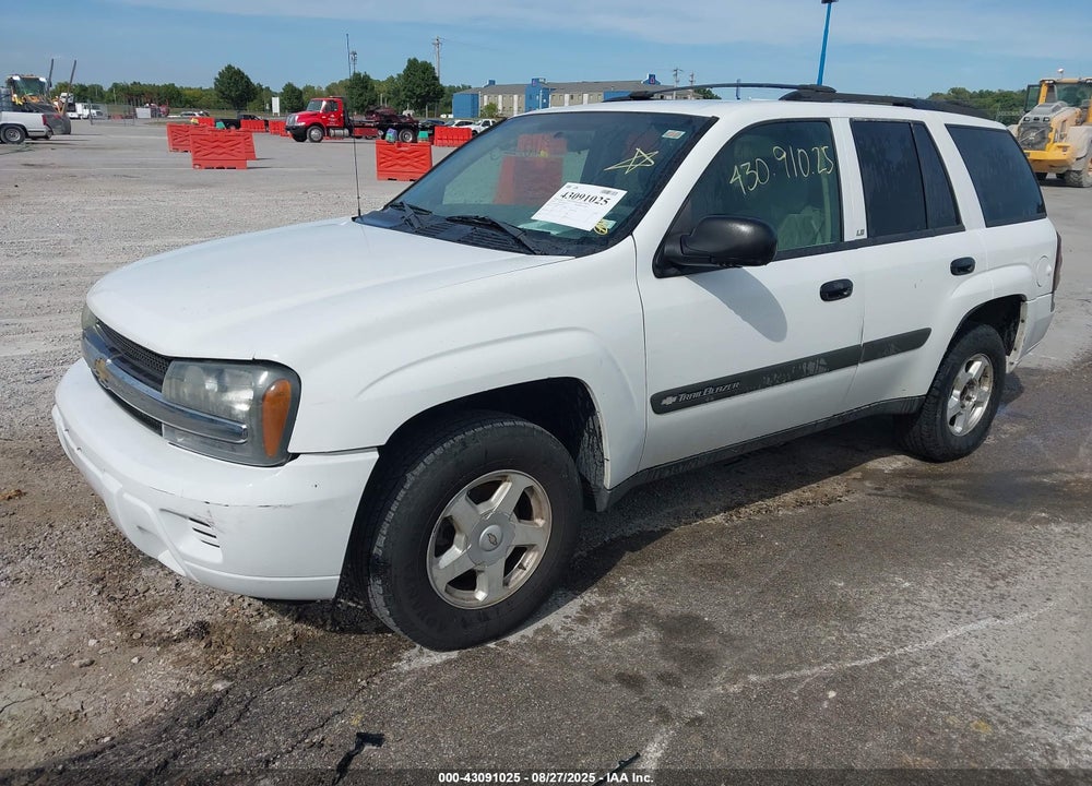2003 CHEVROLET TRAILBLAZER LS VIN: 1GNDS13S032122419