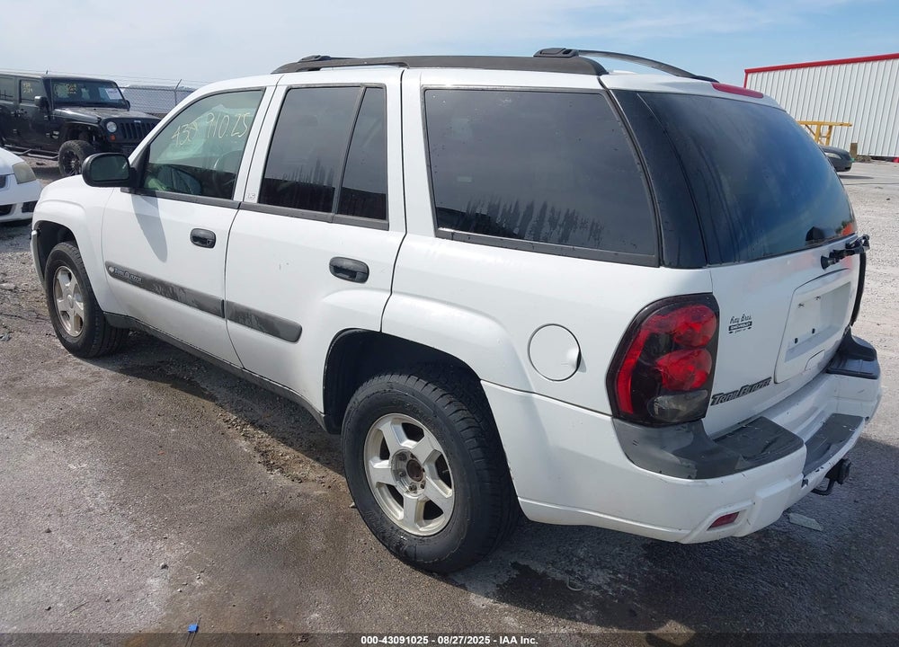 2003 CHEVROLET TRAILBLAZER LS VIN: 1GNDS13S032122419